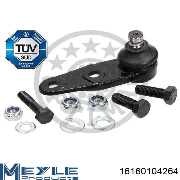 Rótula inferior de suspensión Master-sport 12119SETMS