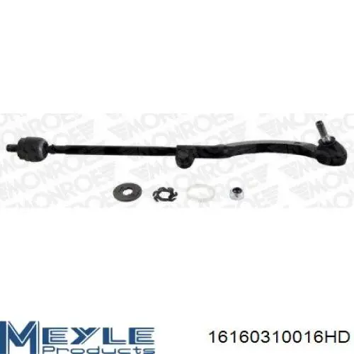 491151 Mapco Barra de direccion coche