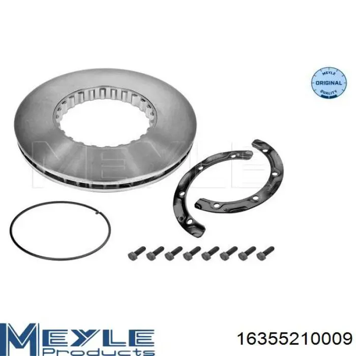 Disco de freno 7421575117 Renault (RVI)