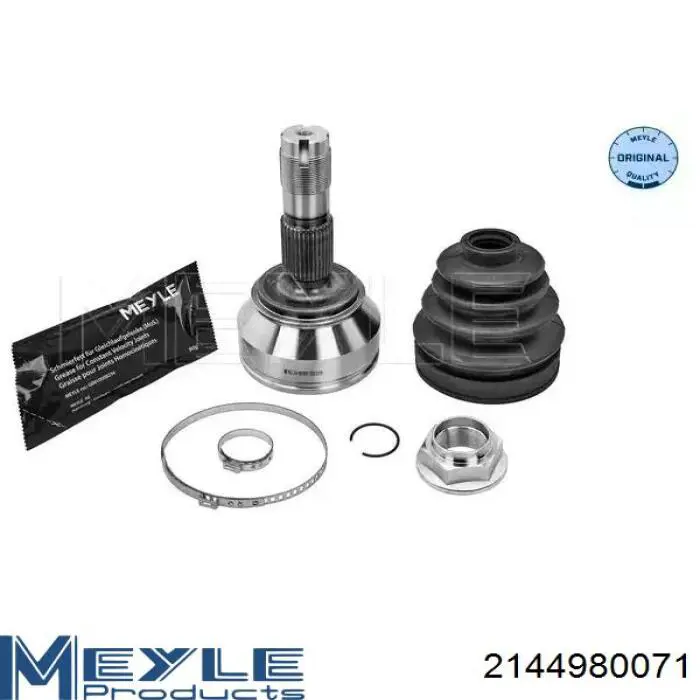 Junta homocinética exterior delantera Meyle 2144980071 precio, desde 56,52 EUR