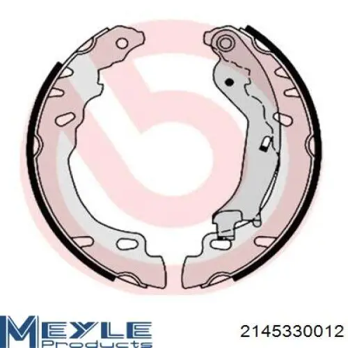 Zapatas de freno traseras Fiat/Alfa/Lancia 77365085