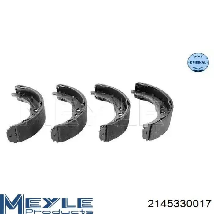 Zapatas de freno de mano RB8744 Raiso