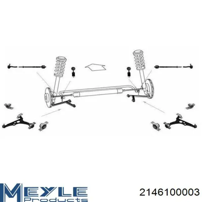76883 Asam Silentblock de brazo de suspensión delantero inferior