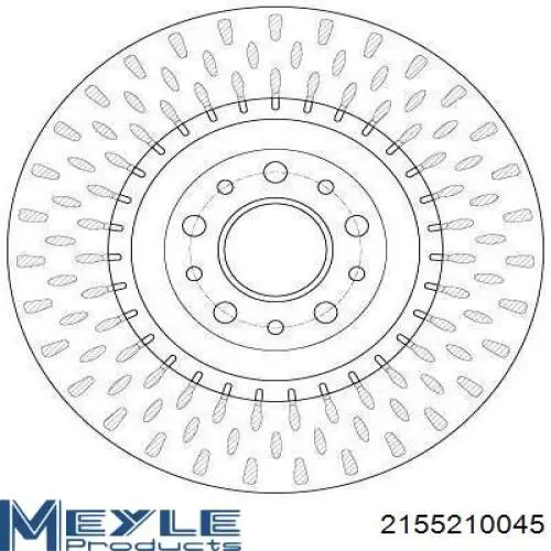 Comprar PB21360 Starline Freno de disco delantero