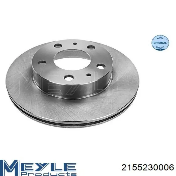 Disco de freno trasero 1686718380 Peugeot/Citroen