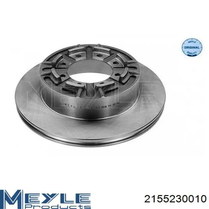 Comprar 2155230010 Meyle Disco de freno trasero