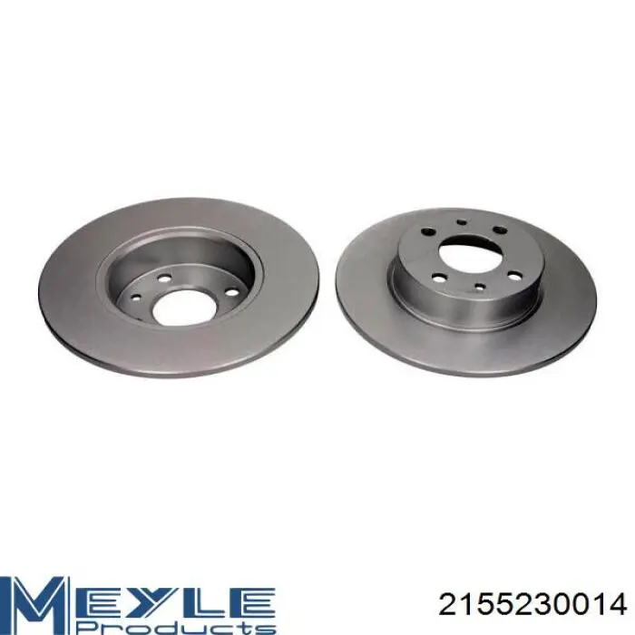 Disco de freno trasero 82434070 Fiat/Alfa/Lancia