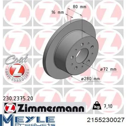 Disco de freno trasero Peugeot/Citroen 1673602180 precio, desde 45,01 EUR