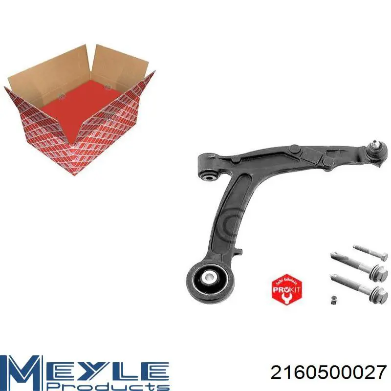 Brazo inferior derecho de la suspensión delantera Mapco 49055