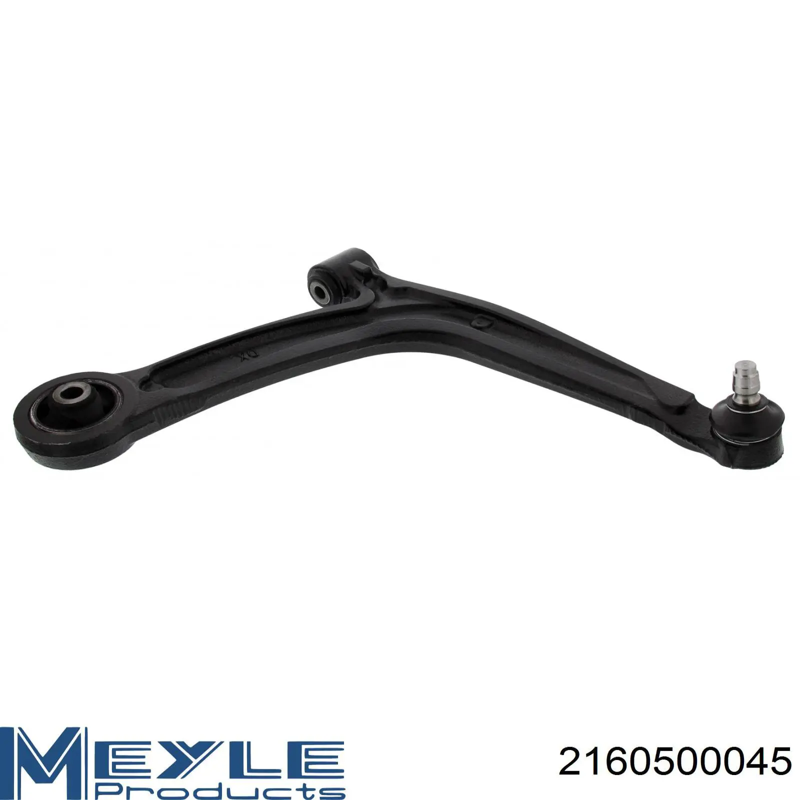 2160500045 Meyle Brazo inferior derecho de la suspensión delantera