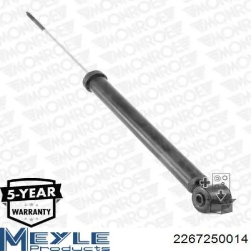 Amortiguadores traseros Mitsubishi MR554800