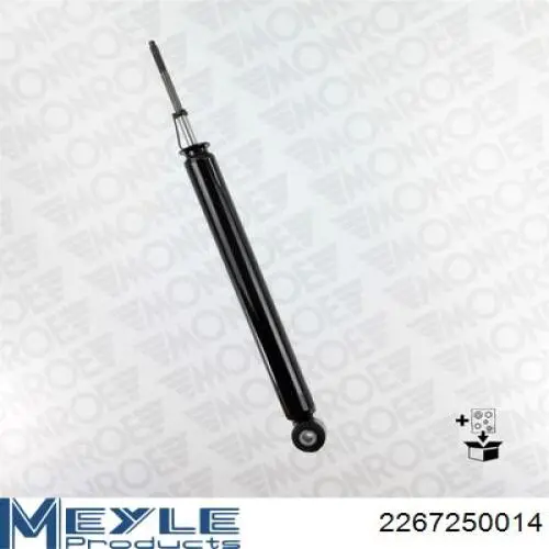 Amortiguador trasero MR554800 Mitsubishi