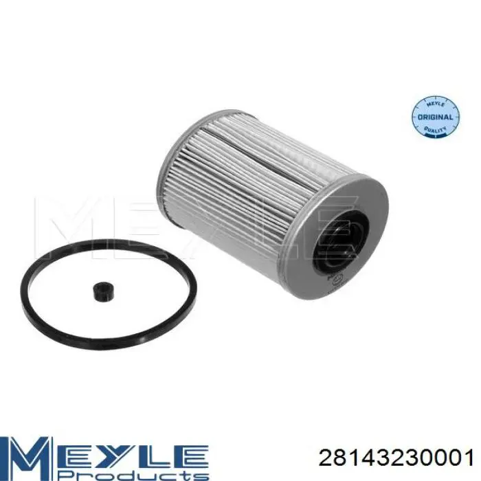 Filtro de gasoil Meyle 28143230001