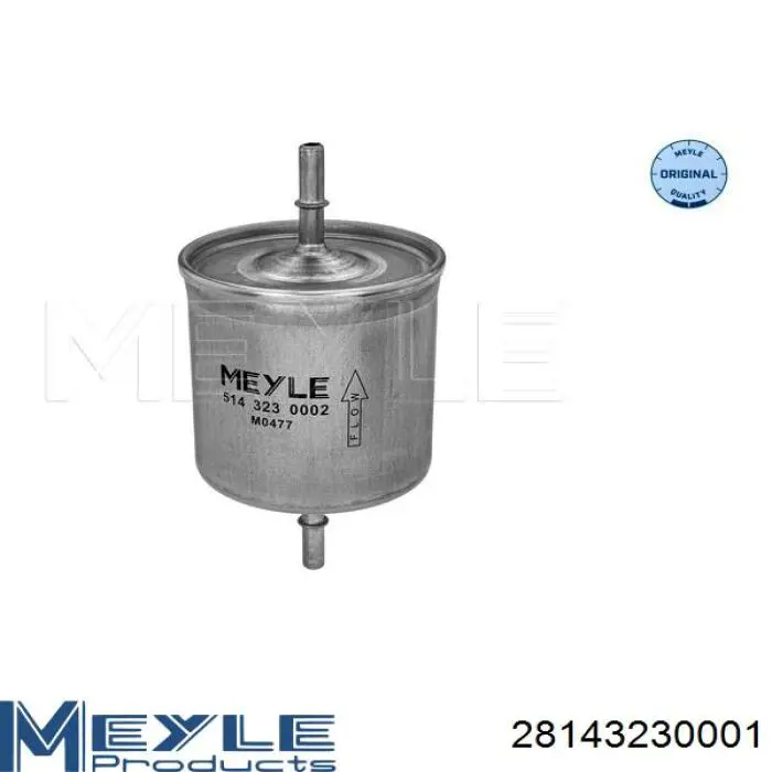 Filtro de combustible 28143230001 Meyle