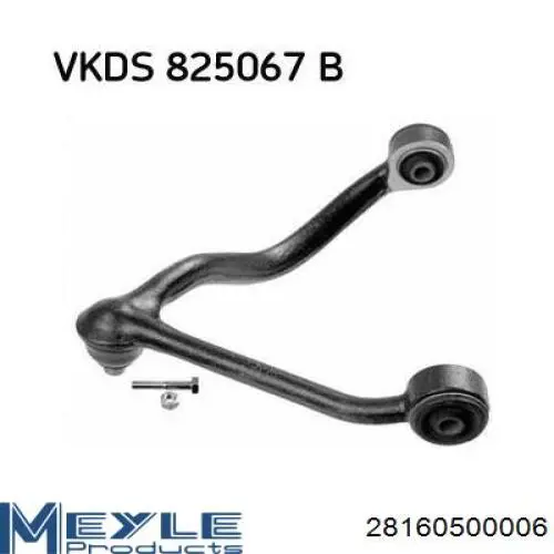 Brazo superior izquierdo de la suspensión delantera 23040442 Profit