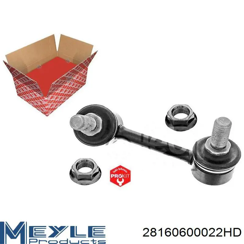 Bieleta estabilizadora delantera izquierda Meyle 28160600022HD precio, desde 25,36 EUR