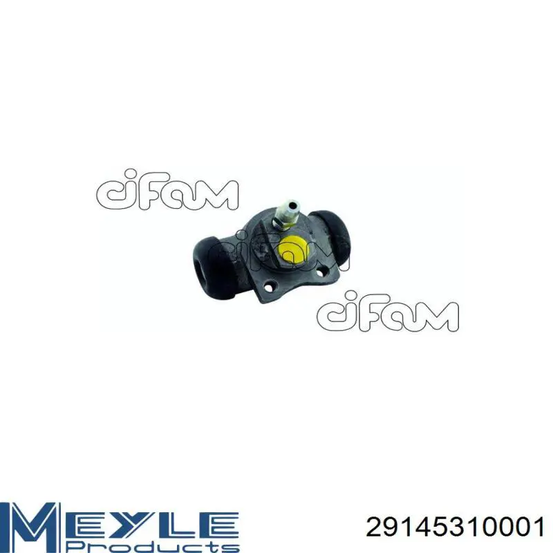 Cilindro de freno de rueda trasera 93745327 General Motors