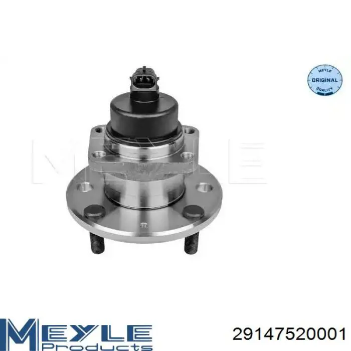 Comprar 29147520001 Meyle Cubo de rueda, Eje trasero
