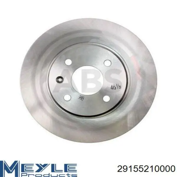 Disco de freno delantero General Motors 96286933
