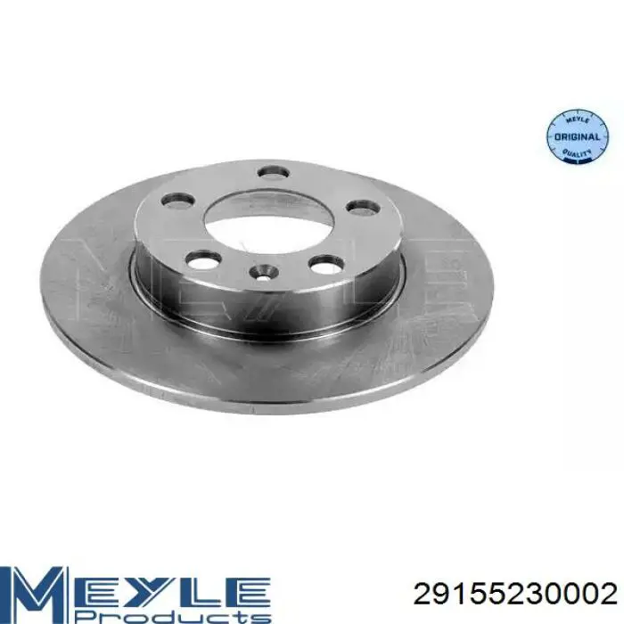 Disco de freno trasero Chevrolet Aveo 2 T250, T255