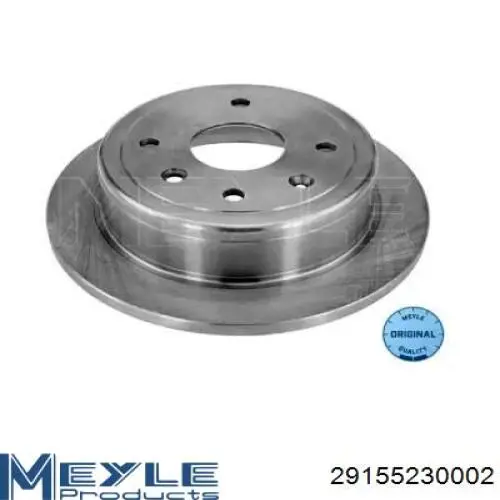 Disco de freno trasero Chevrolet Aveo 2 T250, T255