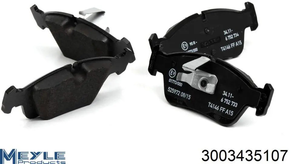 Sensor de desgaste de las pastillas de freno delanteras Meyle 3003435107 precio, desde 6,52 EUR