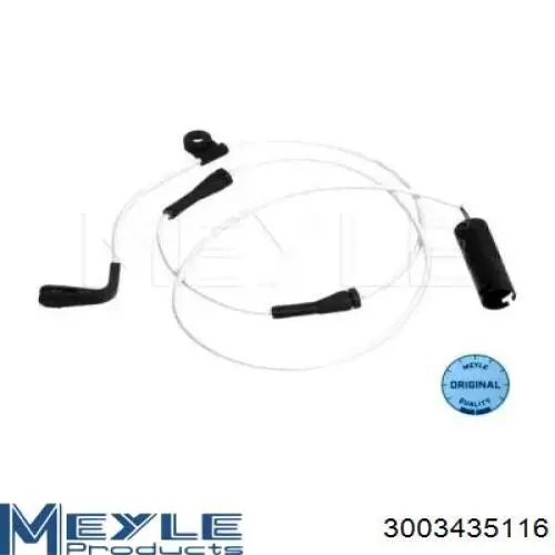 Sensor de desgaste de pastillas de freno trasero Meyle 3003435116 precio, desde 7,54 EUR