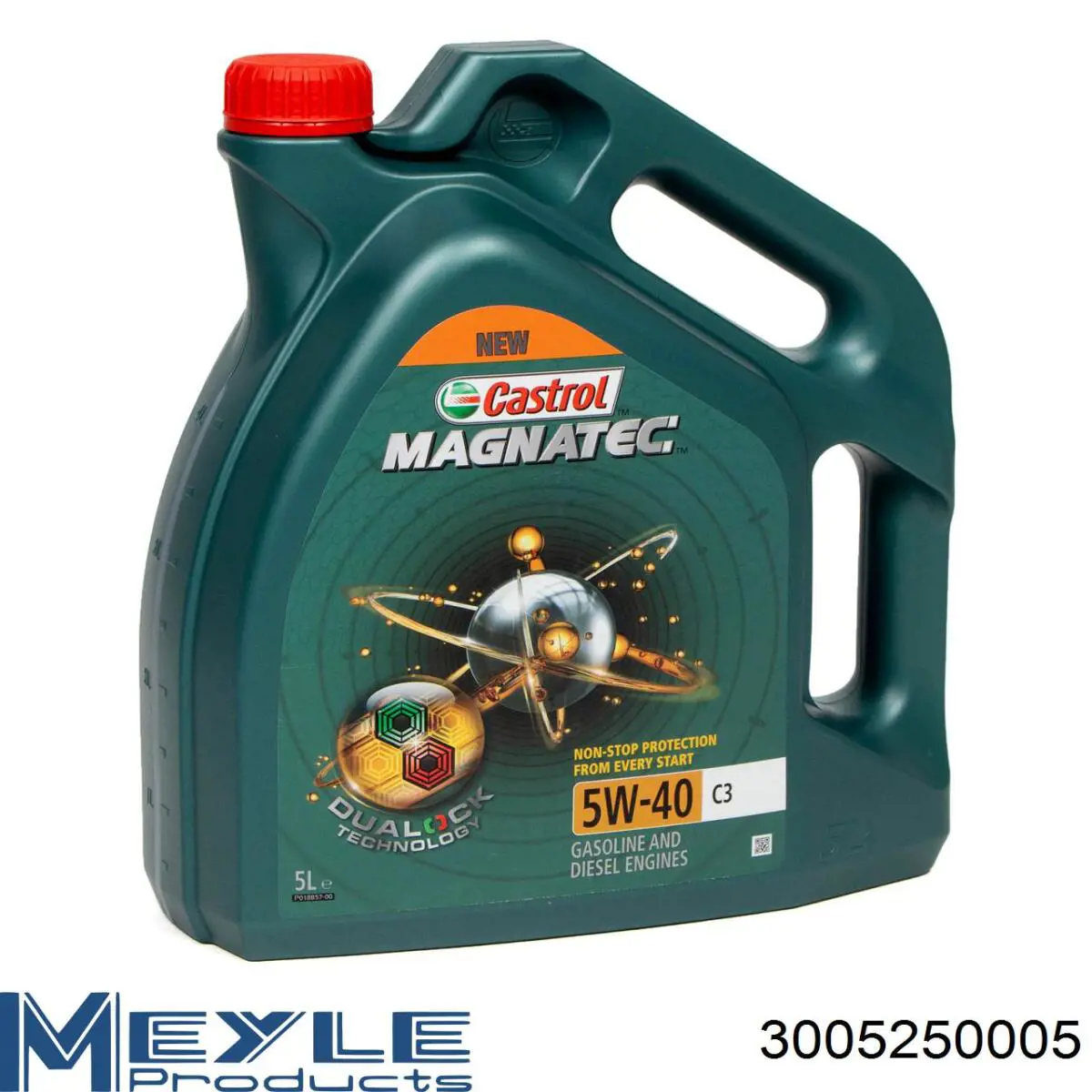 Tubo flexible de frenos delantero Meyle 3005250005