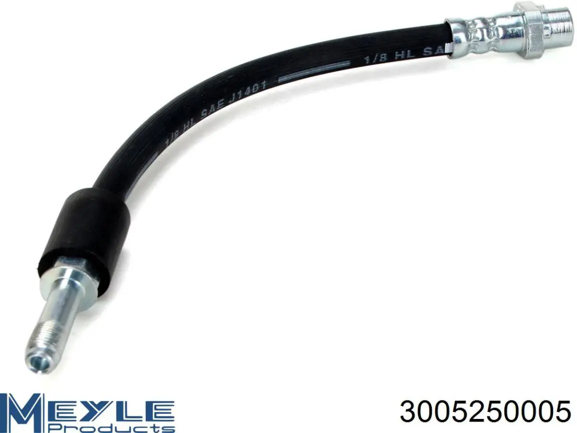 Tubo flexible de frenos delantero Akron Malo 80266