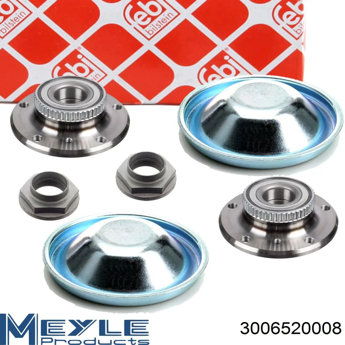 Buje de rueda delantero HBK522102 Open Parts