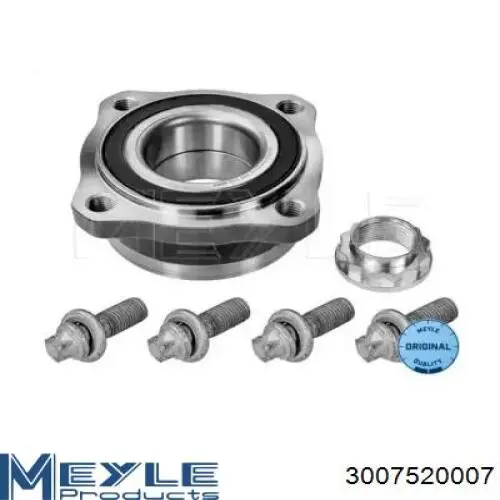 Cojinete de cubo delantero Meyle 3007520007 precio, desde 56,14 EUR
