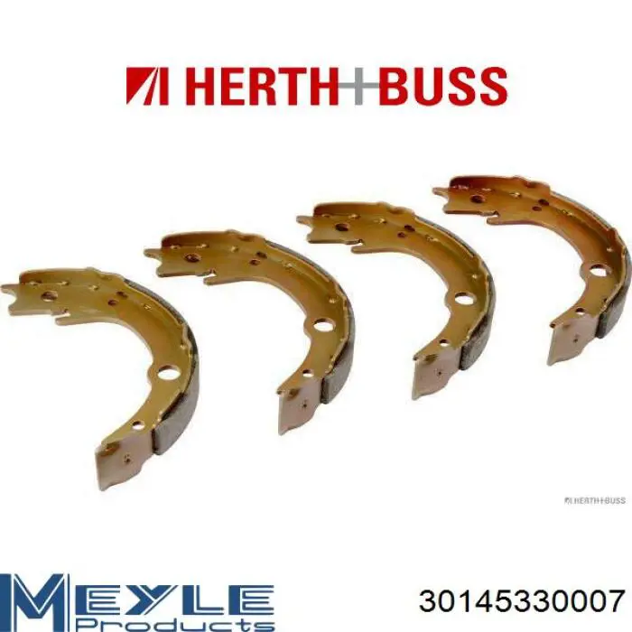 Zapatas de freno de mano LS1994 Delphi