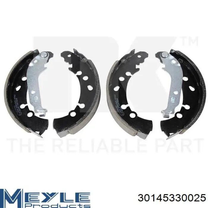 044950D090 Toyota Zapatas de freno de tambor traseras