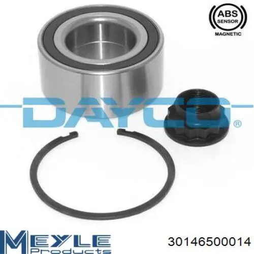 Cojinete de rueda delantero DAC4075W3CS73 Koyo