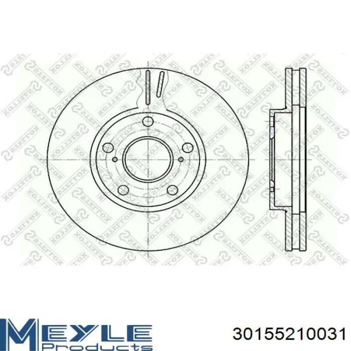 Comprar DI275C Japan Parts Freno de disco delantero