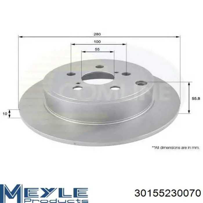 Comprar DP214C Japan Parts Disco de freno trasero