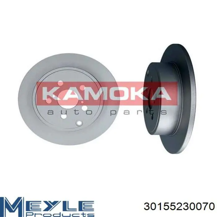 Disco de freno trasero DP214C Japan Parts