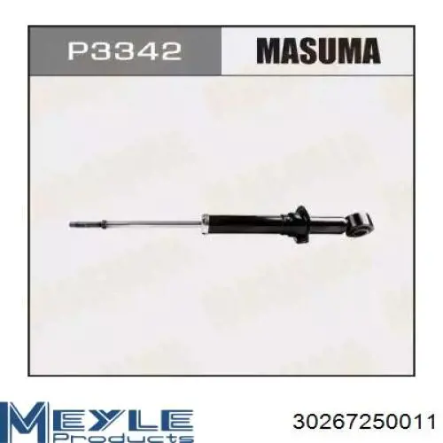 Comprar SA1093 Bremsi Amortiguador trasero derecho