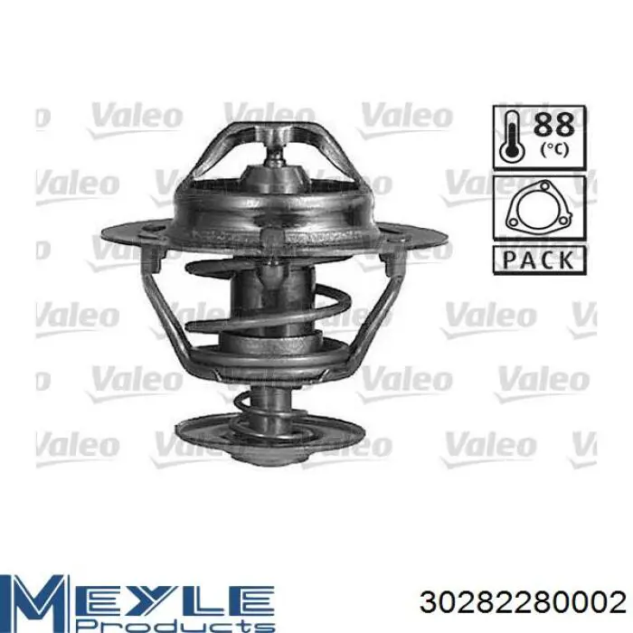 Termostato refrigerante Gates 741210404