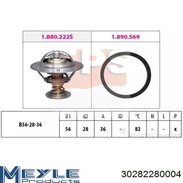 Comprar DTM82410 Denso Termostato