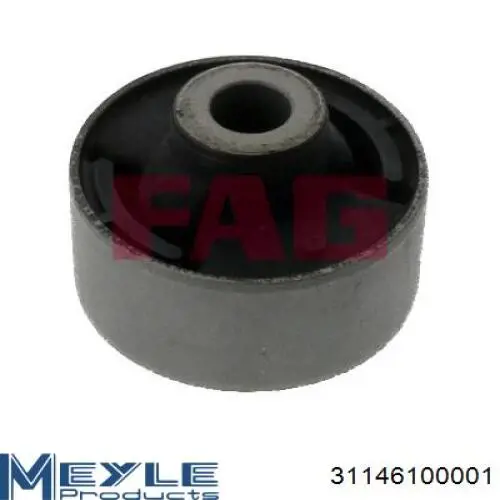 02154 Metalcaucho Silentblock de brazo de suspensión delantero inferior