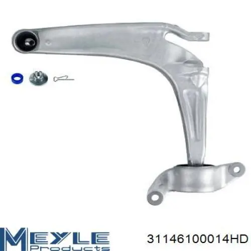 Silentblock del brazo de suspensión 31146100014HD Meyle