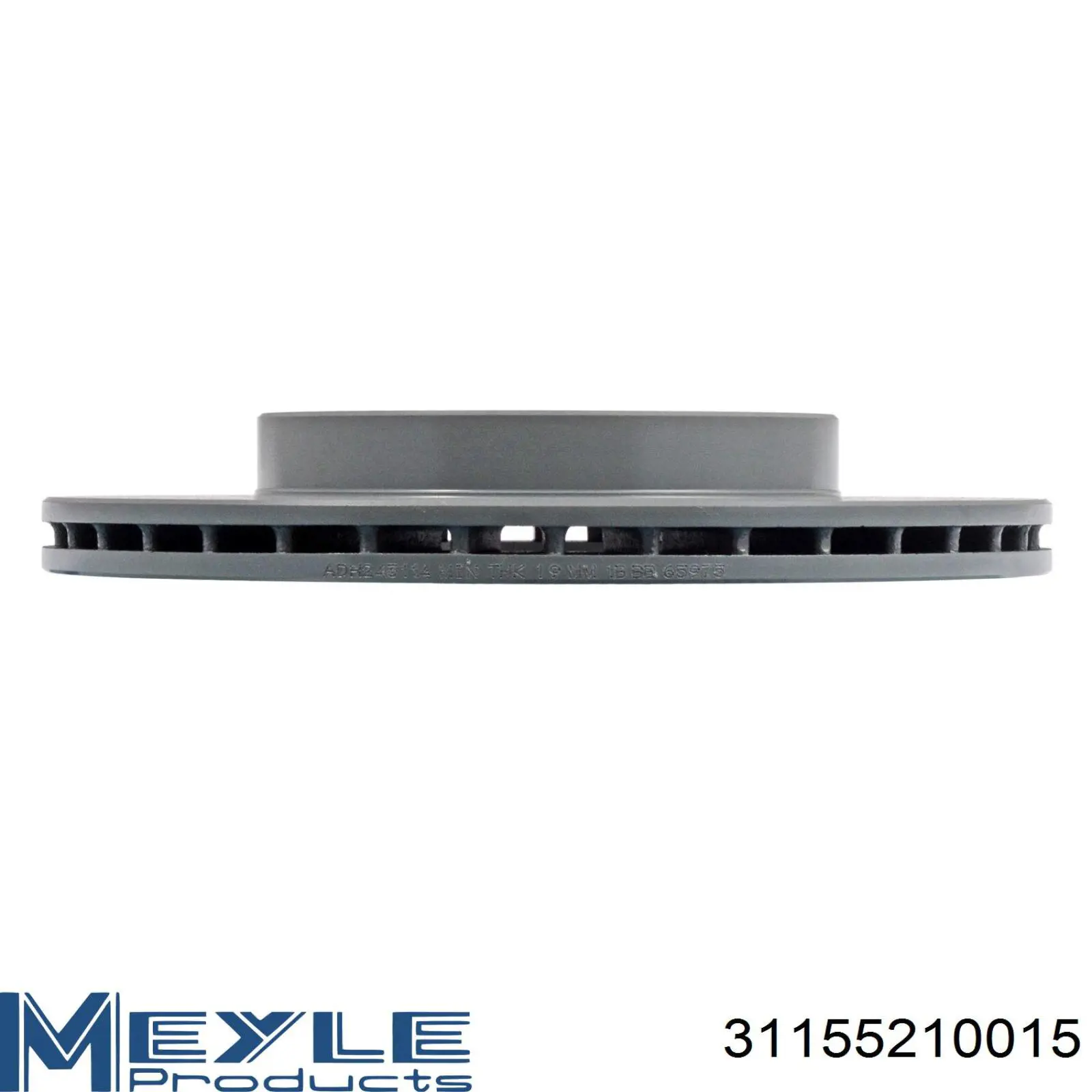 Disco de freno delantero Bremsi CD7510V