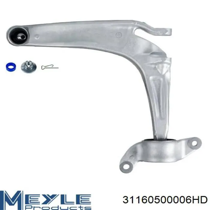 Brazo inferior derecho de la suspensión delantera Moog HOTC5731