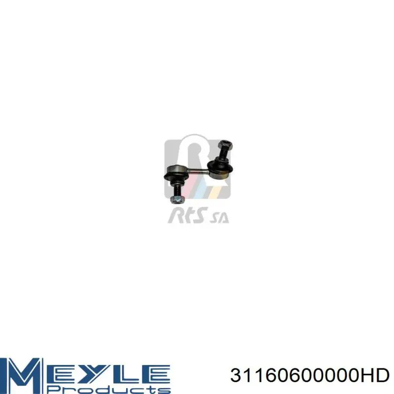 Bieleta estabilizadora delantera izquierda MSC015128 Mando
