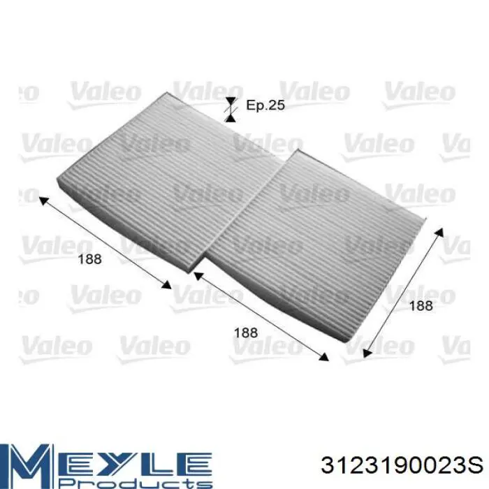 Filtro de cabina Bremsi FC0892 precio, desde 12,64 EUR