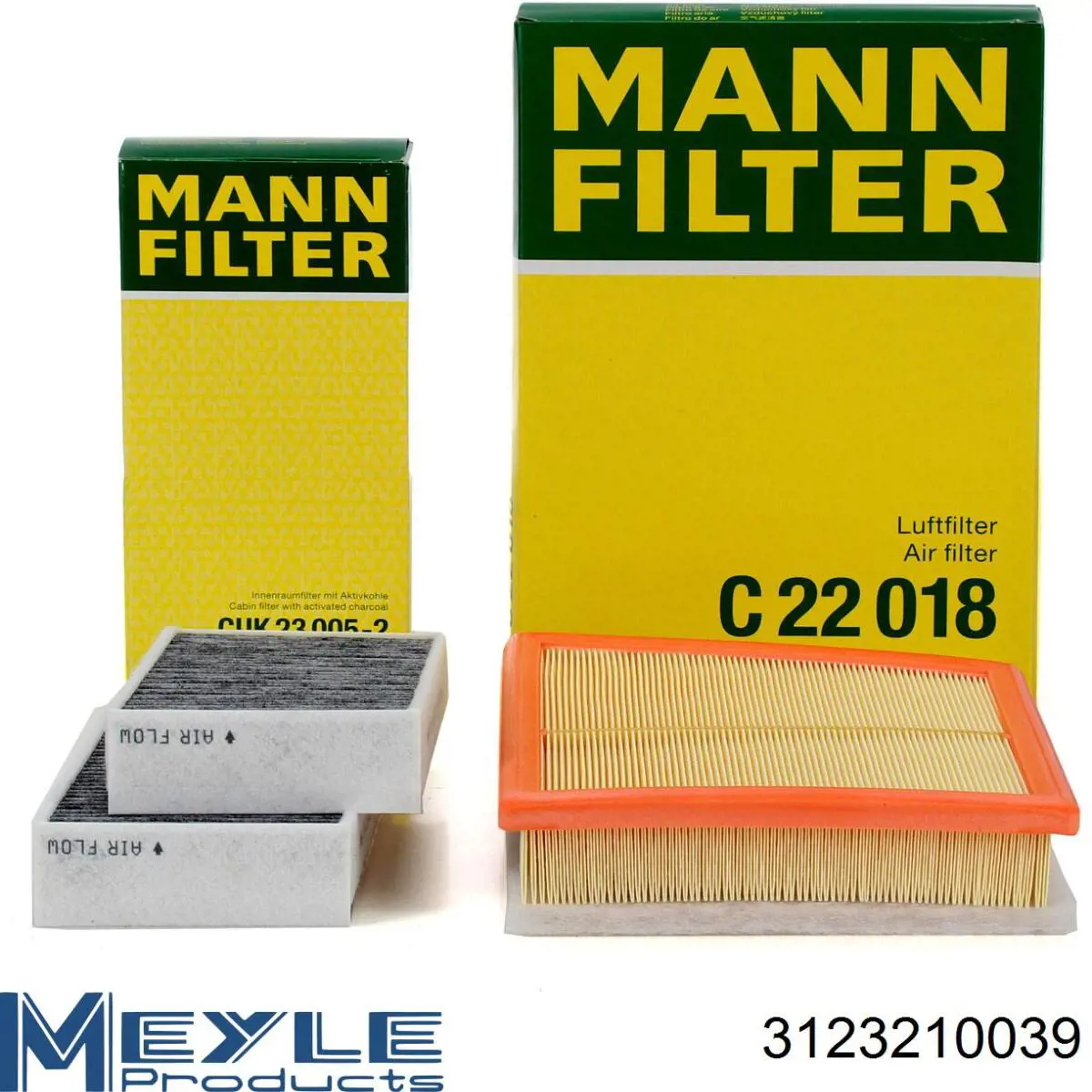 El filtro de aire Meyle 3123210039 precio, desde 16,40 EUR