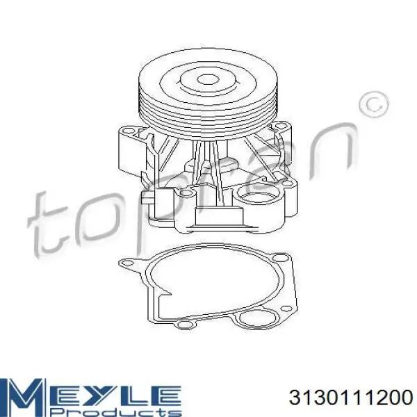 Bomba de agua 11512246961 BMW