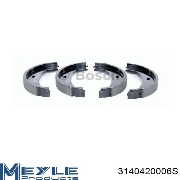 Zapatas de freno de mano 34212213310 BMW