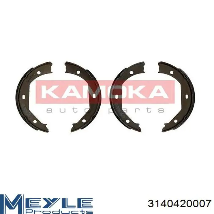 Juego de zapatas de frenos, freno de estacionamiento BMW 3 E92